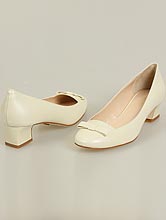 обувь на свадьбу, кожаные туфли цвета айвори (шампань, светло-бежевый, кремовый), салон