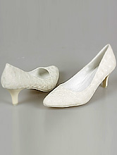 свадебная обувь, туфли для невесты цвета айвори (шампань, светло-бежевый, кремовый) большого размера